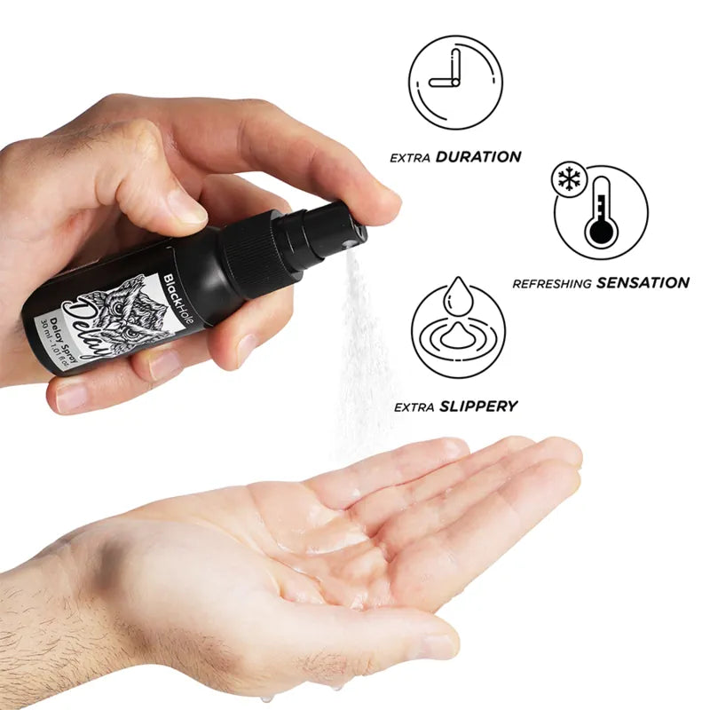 BLACK HOLE - Delay Spray Forte 30ml - PlayBlue