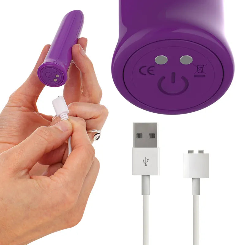 Intense - Silicone Rechargeable Bullet - PlayBlue