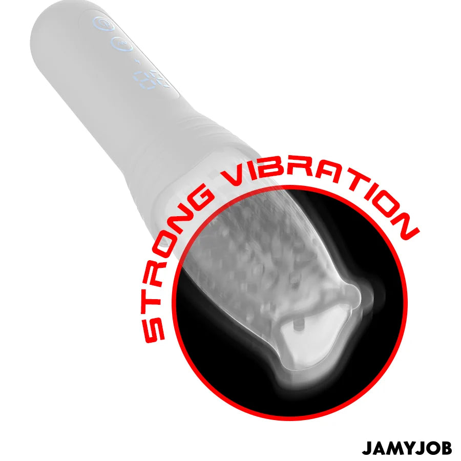 JamyJob - Spinjob 2.0 Thrusting and Rotating Masturbator - PlayBlue