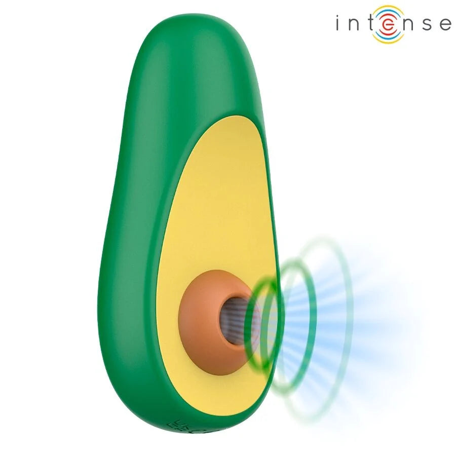 Intense - Waki Avocado Clitoral Sucton Stimulator - PlayBlue