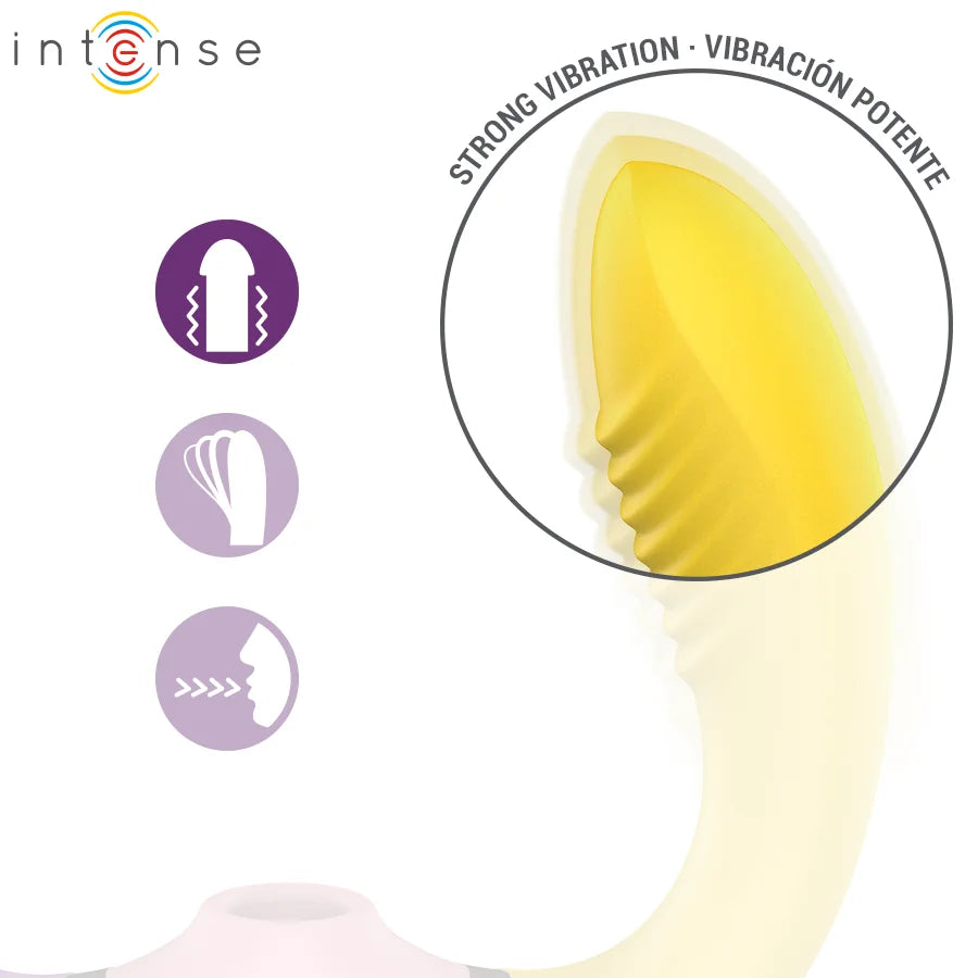 Intense - Willow 3-IN-1 Suction - Vibration Stimulator - PlayBlue