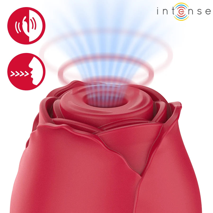 Intense - Camellia Rose Suction Stimulator - PlayBlue