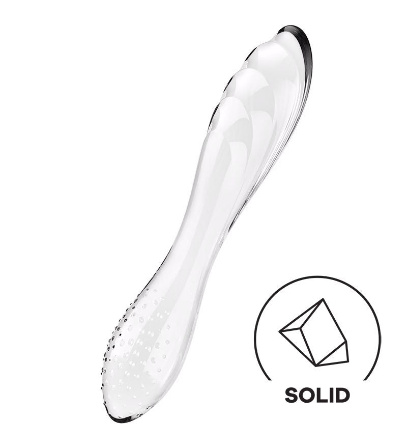 Satisfyer - Dazzling Crystal - Glass Dildo - PlayBlue