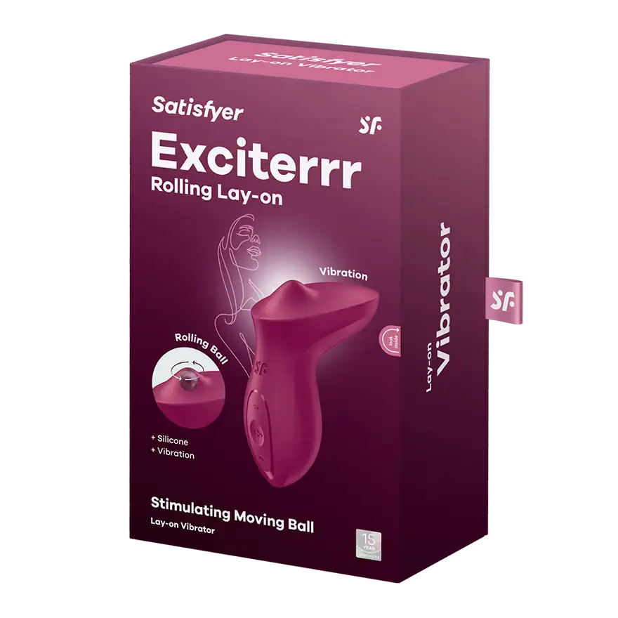 Satisfyer - Exciterrr Rolling Ball Vibrator - PlayBlue