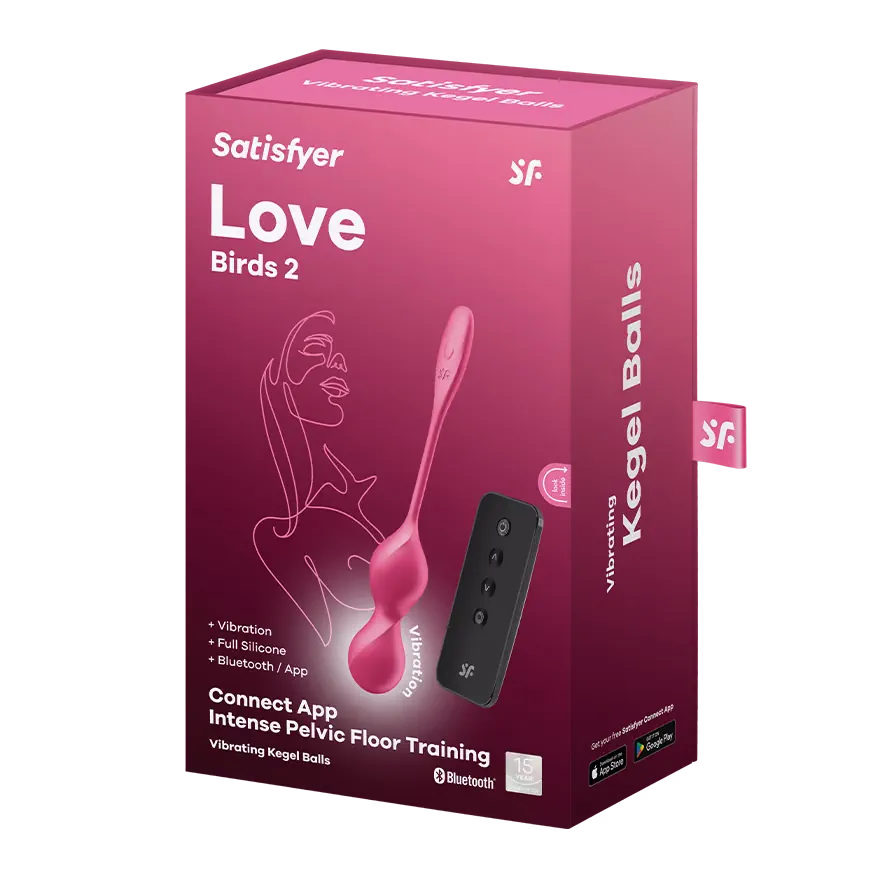 Satisfyer Love Birds 2 - Vibrating Love Balls - PlayBlue