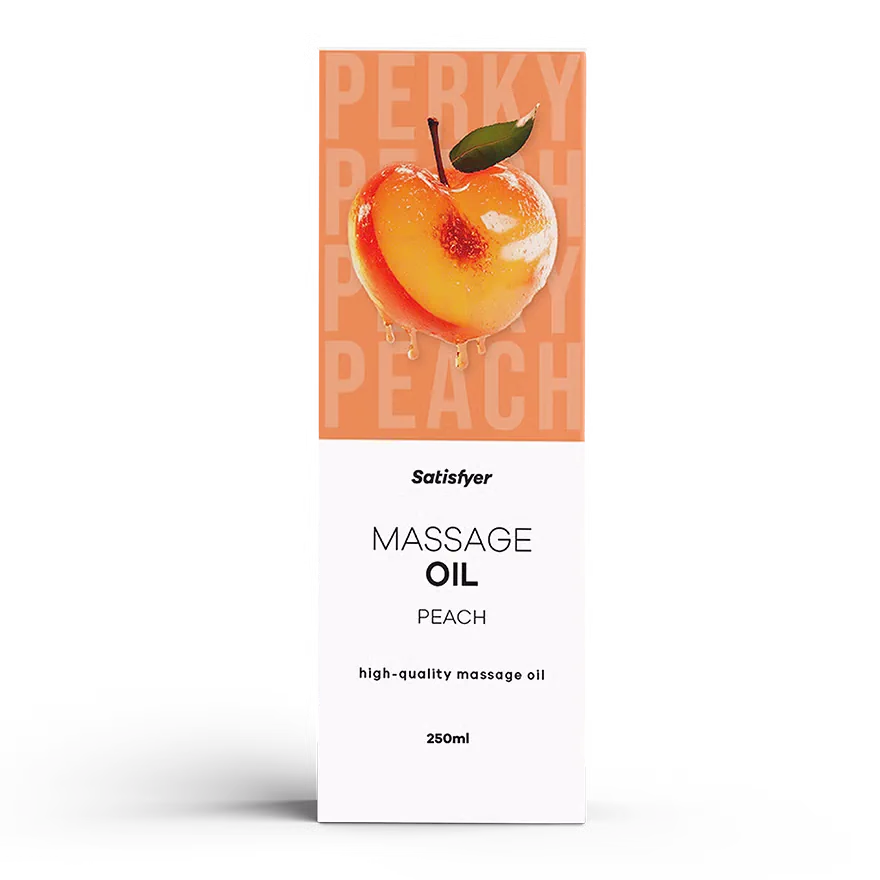 Satisfyer Massage Oil - Peach - 250ml