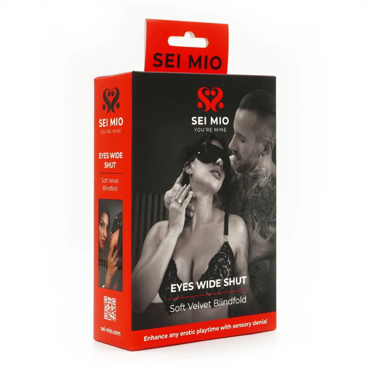 Sei Mio - Eyes Wide Shut - Soft Velvet Blindfold - PlayBlue