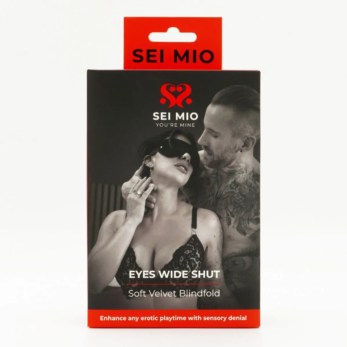 Sei Mio - Eyes Wide Shut - Soft Velvet Blindfold - PlayBlue