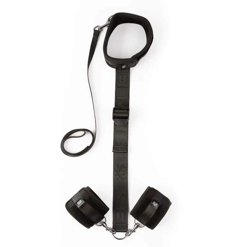 Sei Mio - Firmly in Check - Neck & Wrist Restraint Kit - PlayBlue