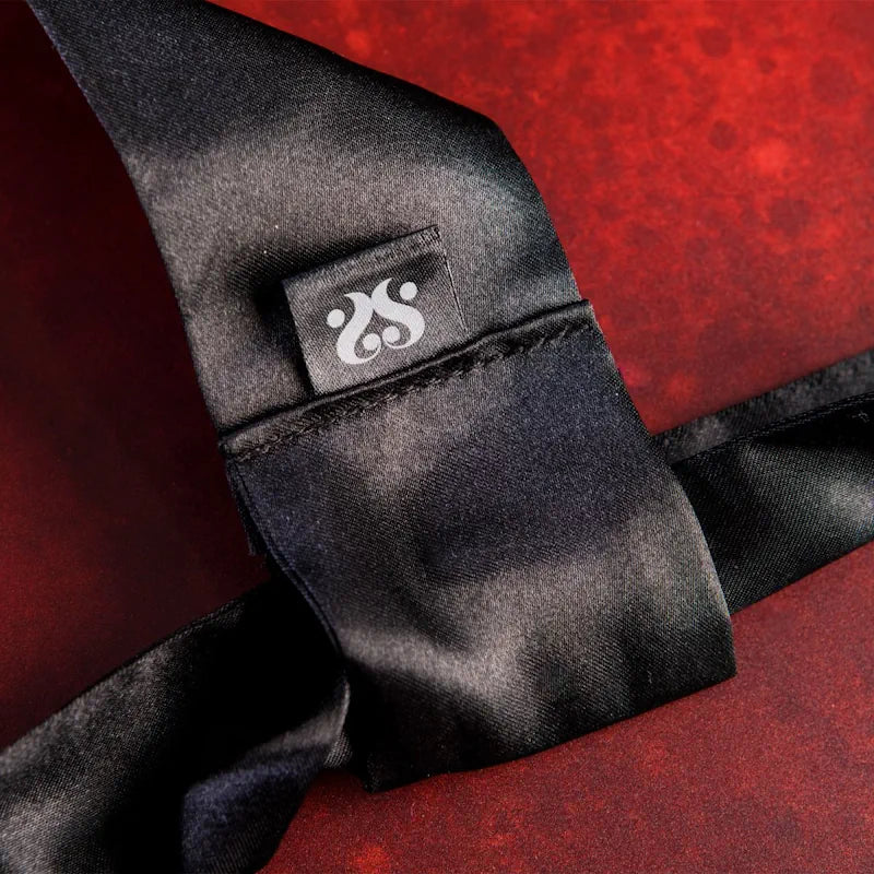 Sei Mio - Nights in Tied Satin - Silk Sash Restraints - PlayBlue