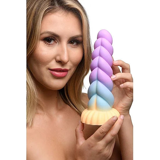 Creature Cocks - Silicone Unicorn Dildo - PlayBlue