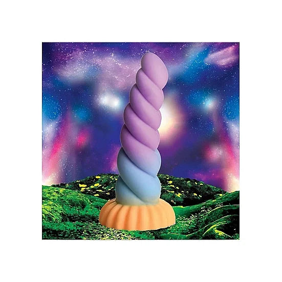 Creature Cocks - Silicone Unicorn Dildo - PlayBlue