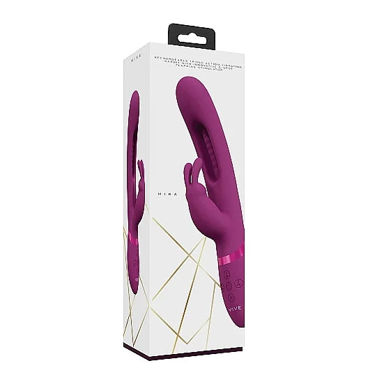 VIVE - Mika - Rechargeable Triple Motor with G-Spot Flapper - PlayBlue