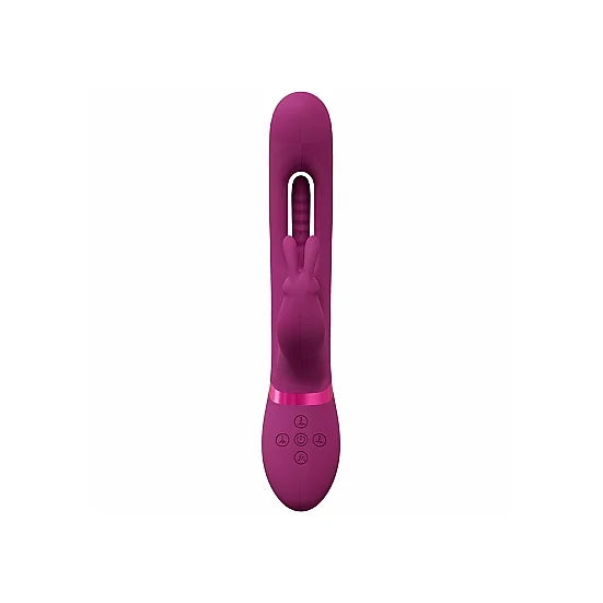 VIVE - Mika - Rechargeable Triple Motor with G-Spot Flapper - PlayBlue