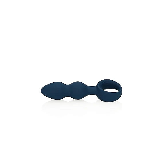 Teardrop Shaped Anal Plug - Medium - Baltic Blue - PlayBlue