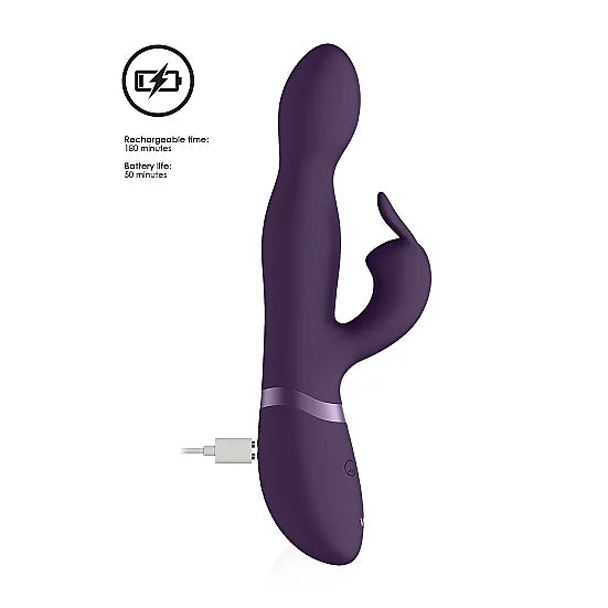 VIVE - Niva - Rotating Rabbit Vibrator - PlayBlue