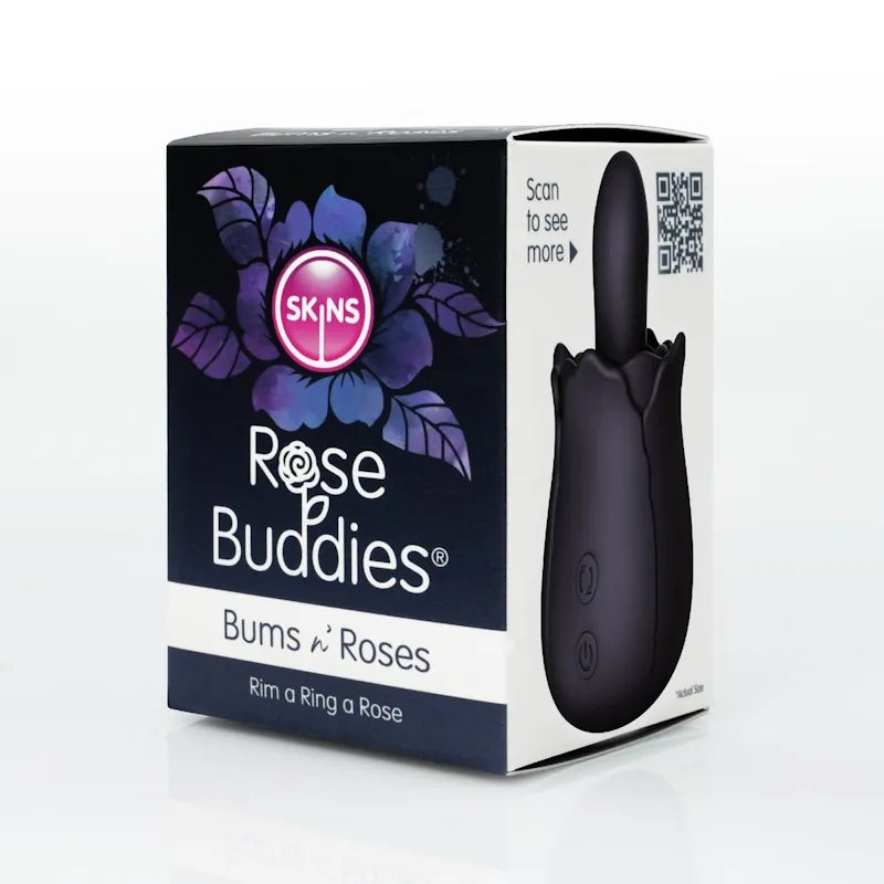 Skins - Rose Buddies Bums n Roses Rotating Rimming Toy - PlayBlue