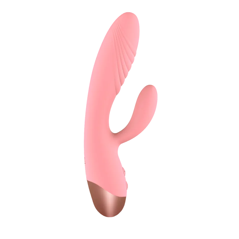 Elali Pink Rechargeable Silicone Rabbit - PlayBlue