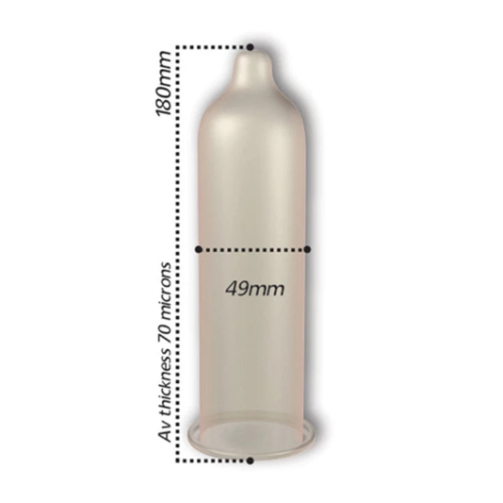 Pasante Trim condoms 12pcs - PlayBlue