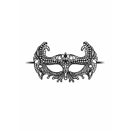 Empress Black Lace Mask - Black - PlayBlue