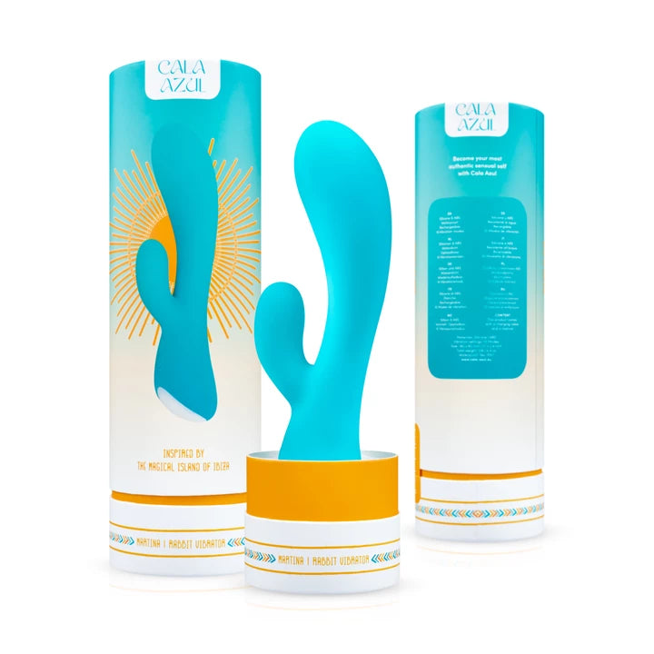 Cala Azul - Martina Luxury Rabbit Vibrator - PlayBlue
