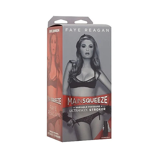 Main Squeeze - Faye Reagan Ultraskyn Realistic Vagina Masturbator - PlayBlue