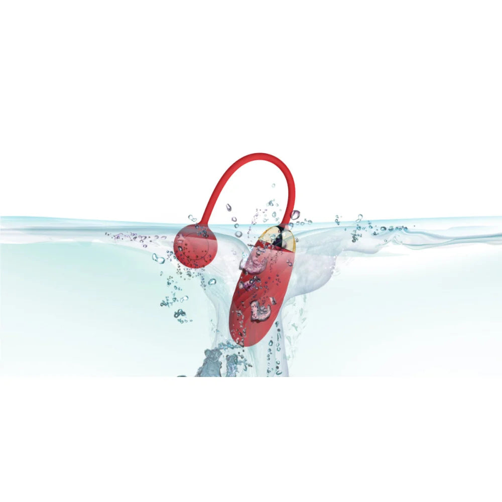 Svakom Ella APP Controlled Silicone Vibrating Egg - PlayBlue