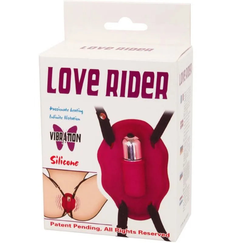 Harnes Vibrating Love Rider - PlayBlue