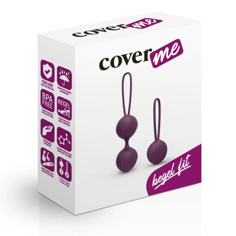 CoverMe Silicone Kegel Kit - PlayBlue