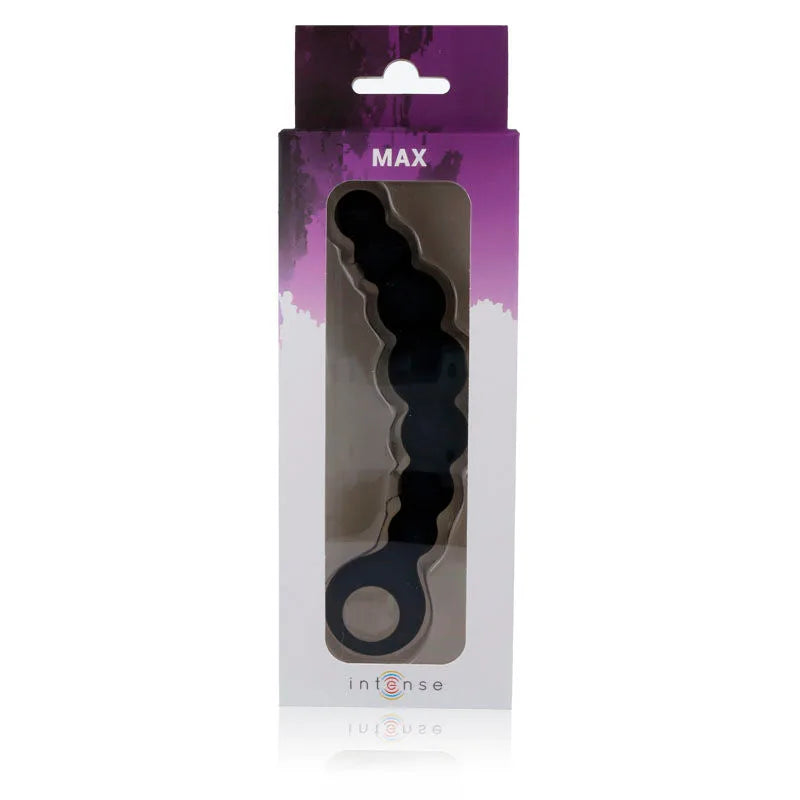 Intense Anal Beads Max Black - PlayBlue