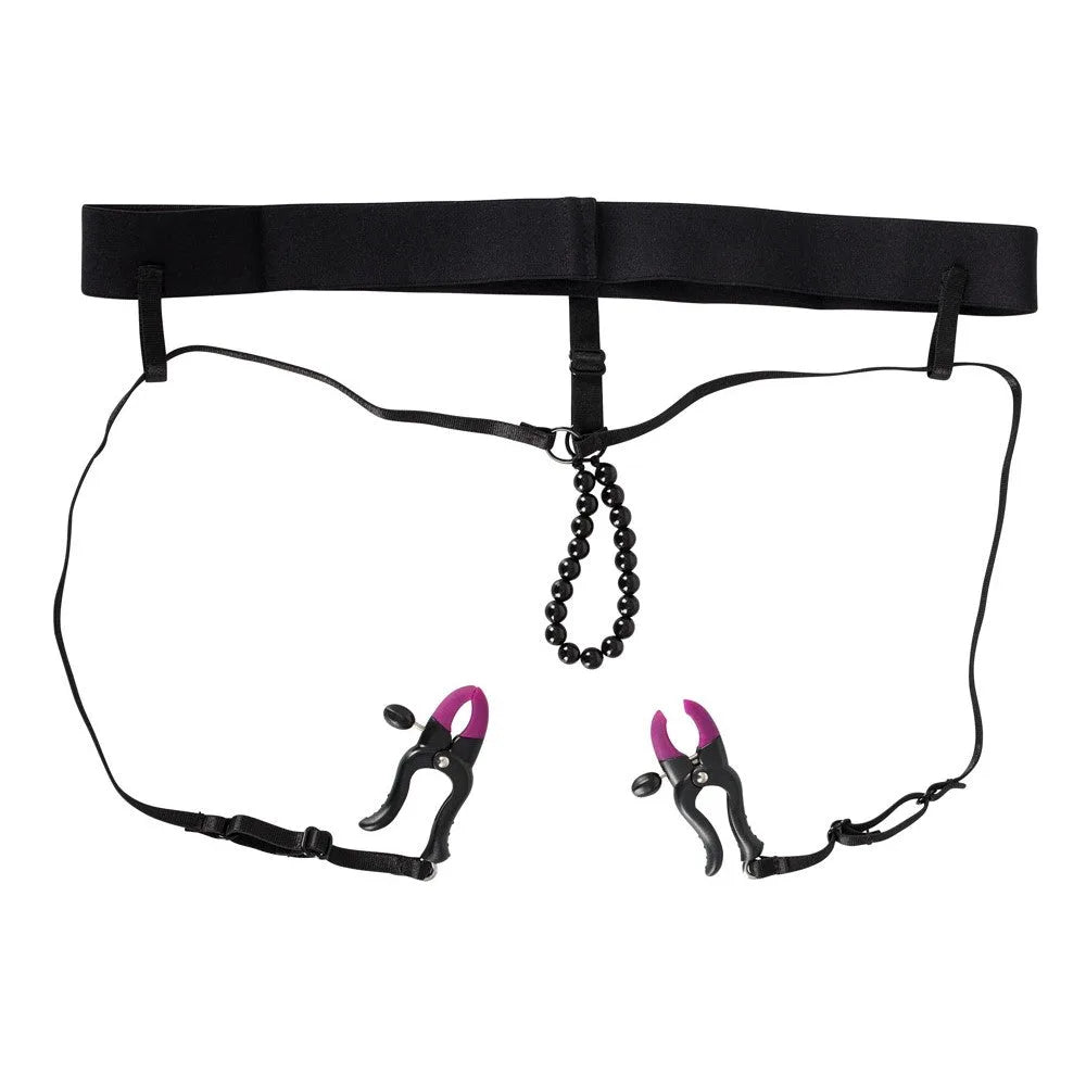 String With Clamps & Love Beads - PlayBlue