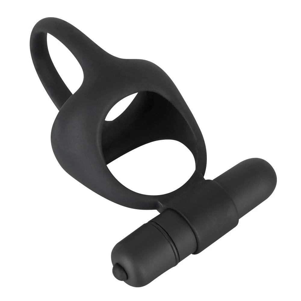 Black Velvets Cock & Ball Ring - PlayBlue