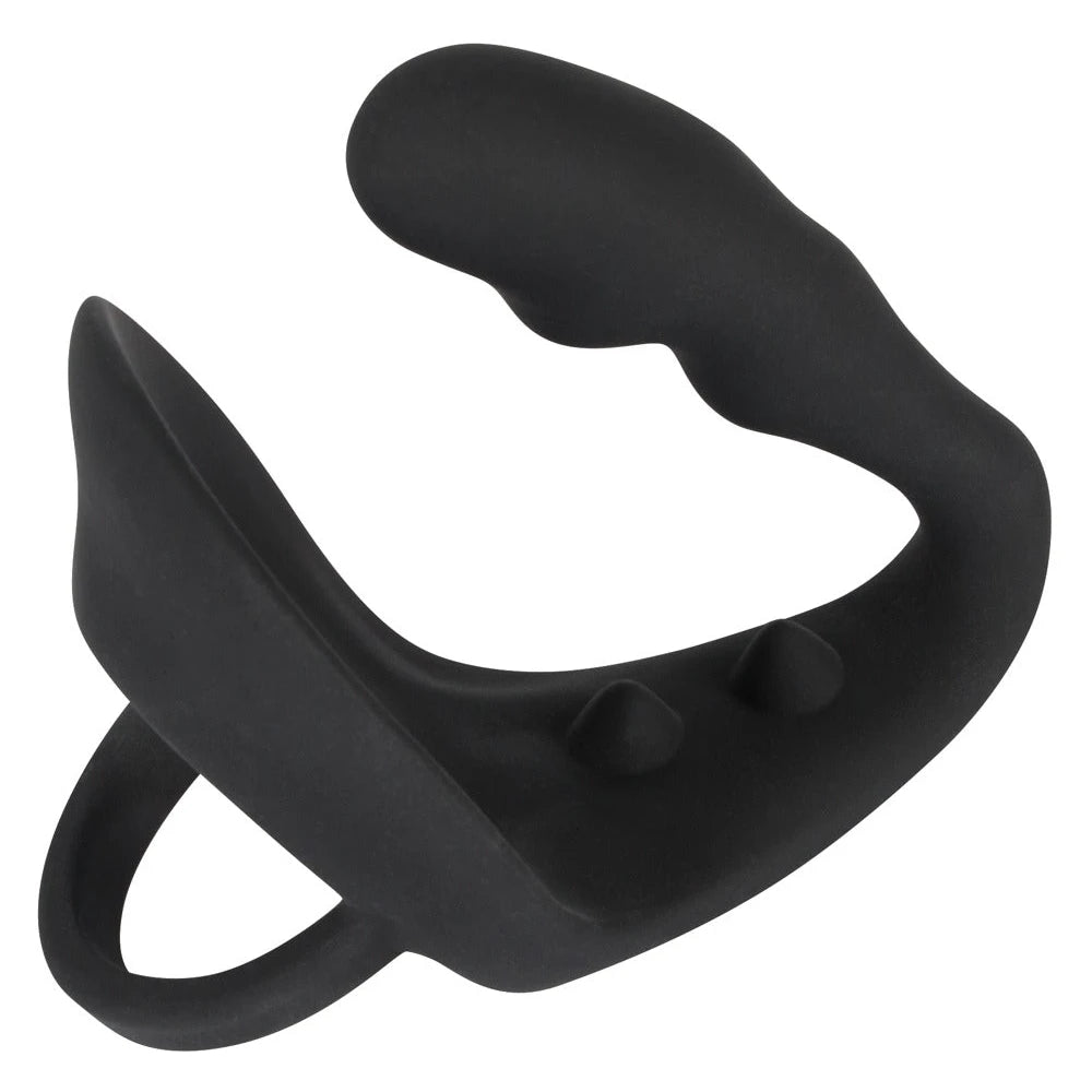 Black Velvets Silicone Ring & Plug - PlayBlue