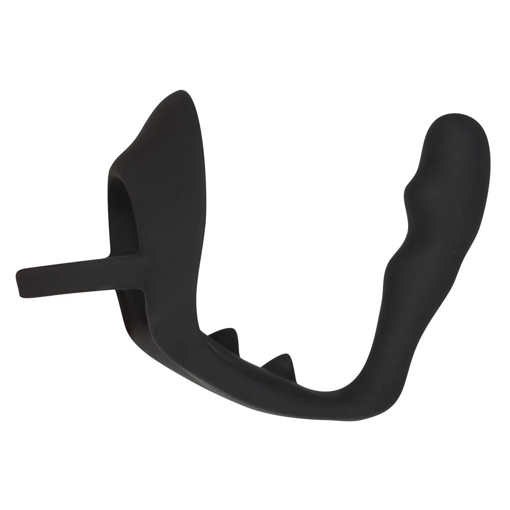 Black Velvets Silicone Ring & Plug - PlayBlue
