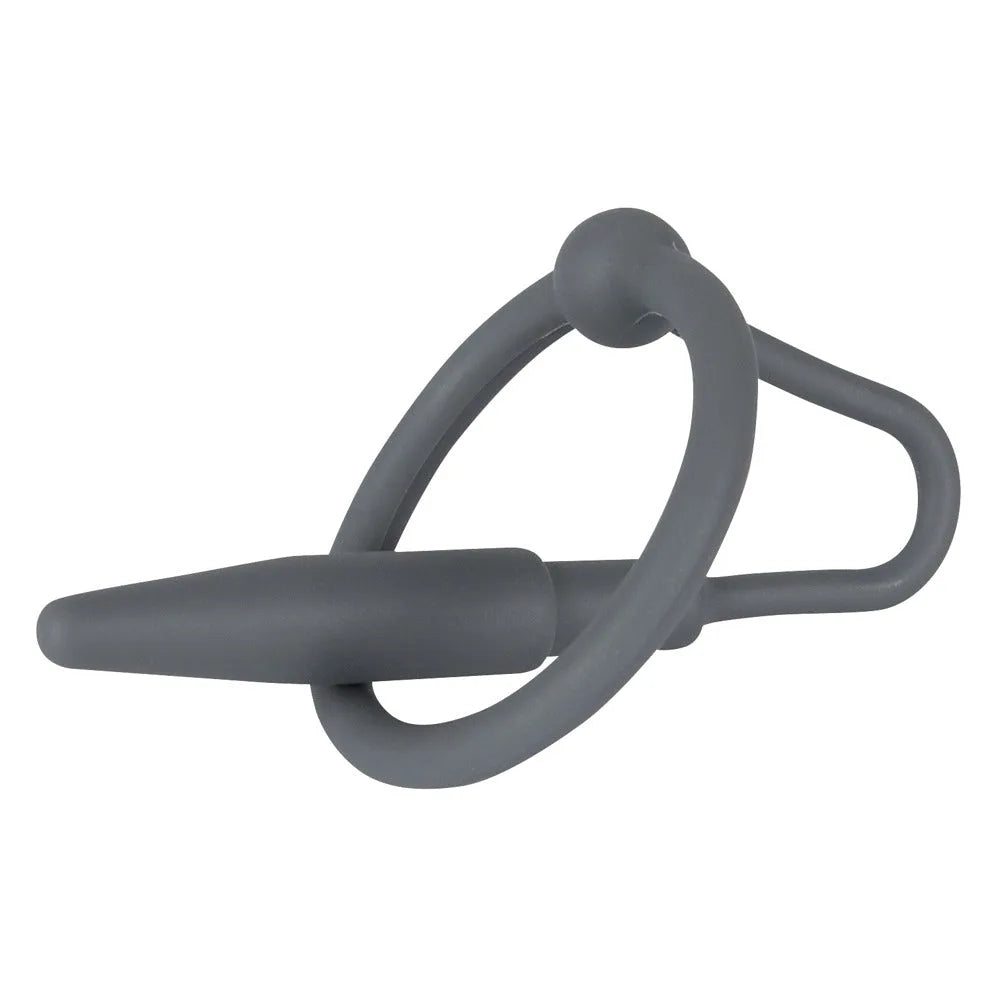 Penis Plug With Glans Ring - PlayBlue