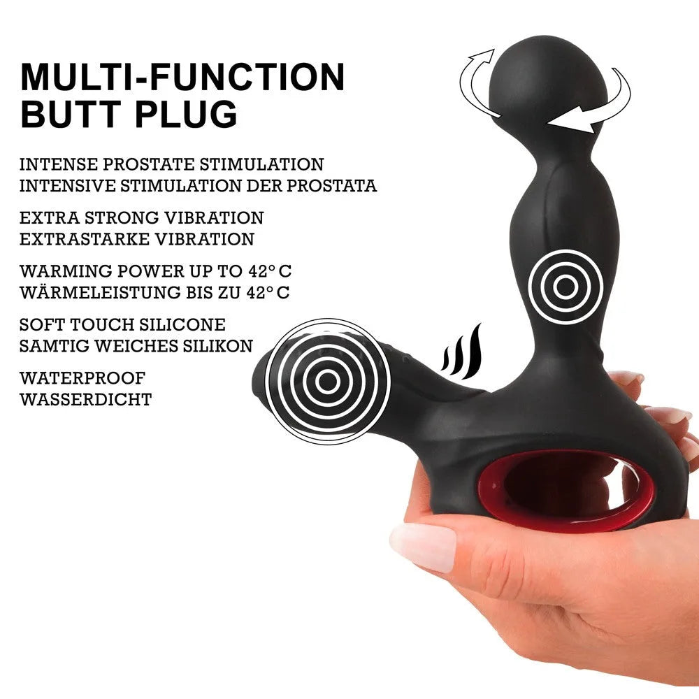 Silicone Rechargeable Prostate Massager - PlayBlue