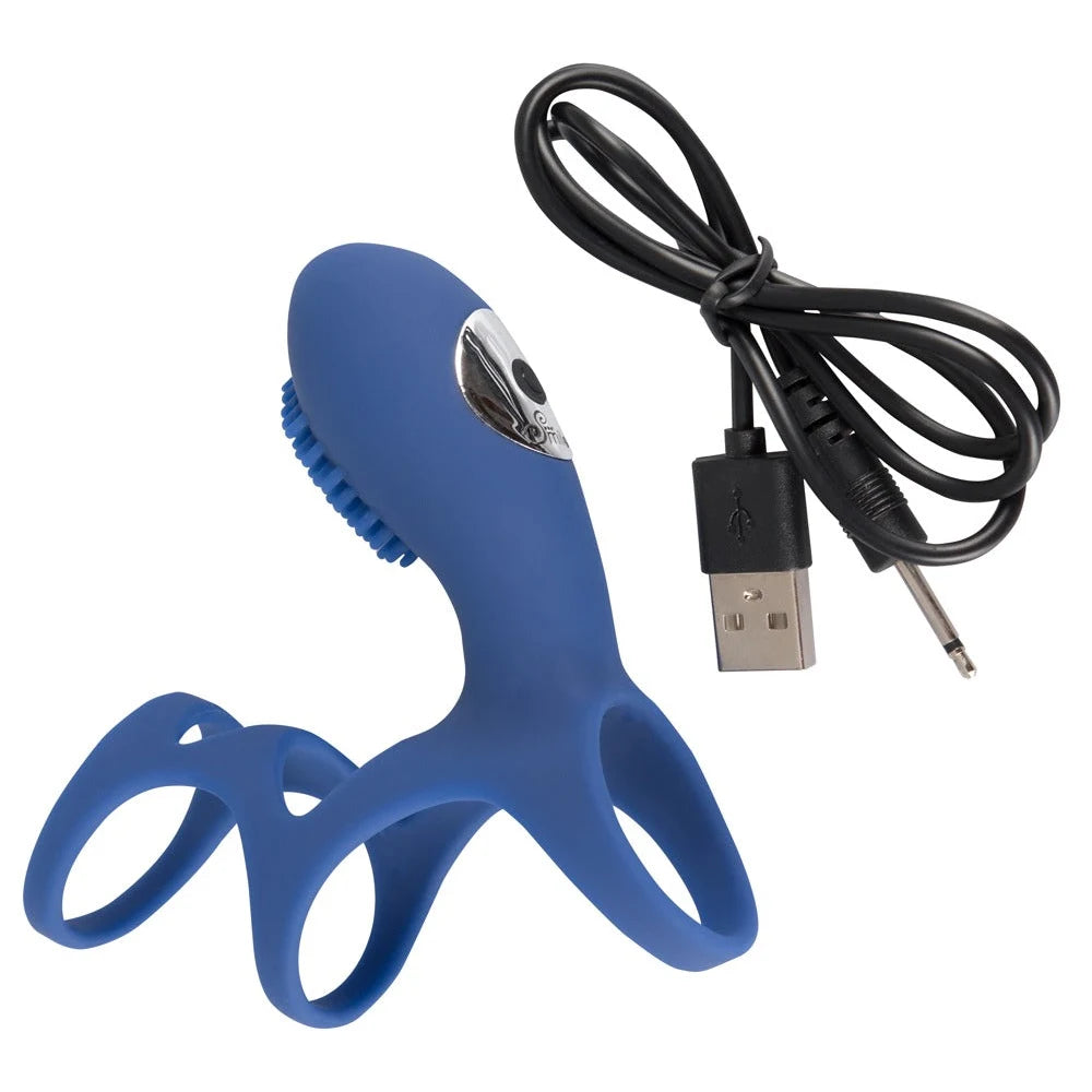 Rechargeable Couples Sleeve - PlayBlue
