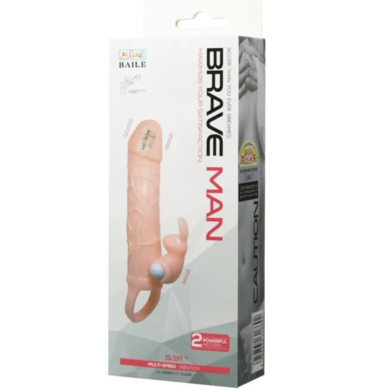 Brave Man Penis Cover With Rabbit And Double Engine - PlayBlue