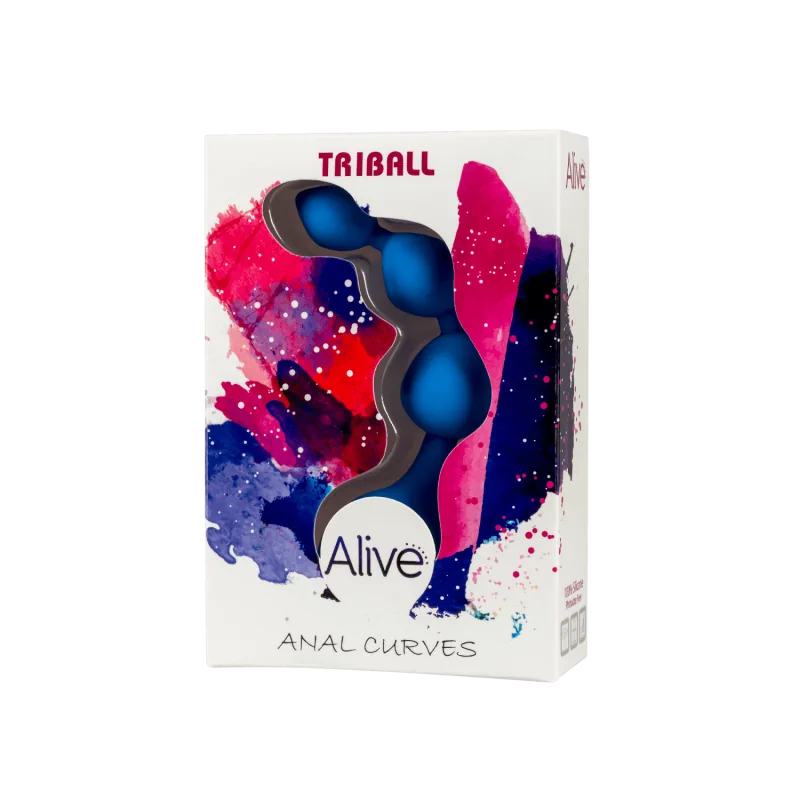Alive - Silicone Triball Anal Play - PlayBlue