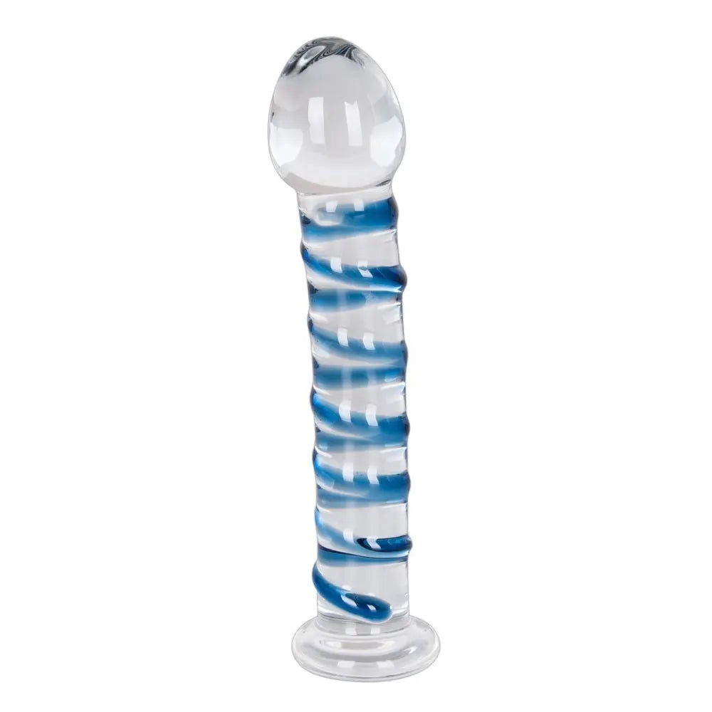 Arts Clair Bleu Glass Dildo - PlayBlue