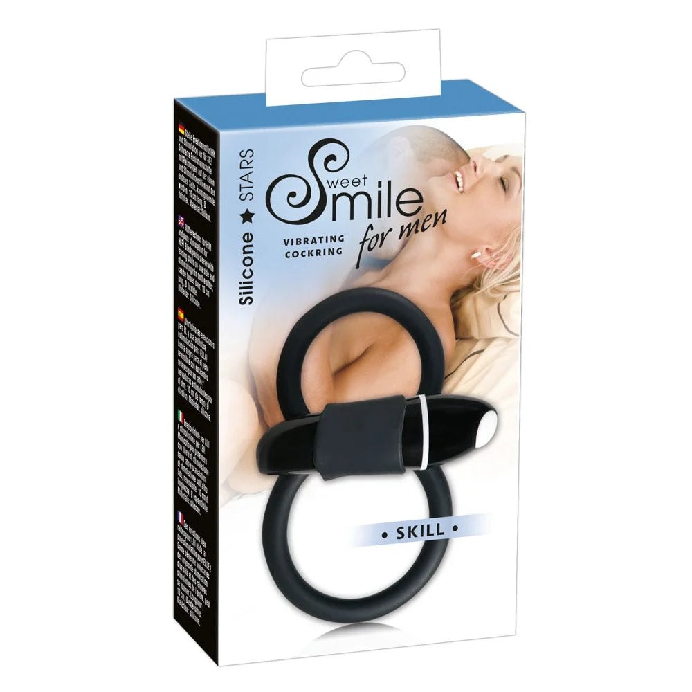 Smile Double Cock Cage - PlayBlue