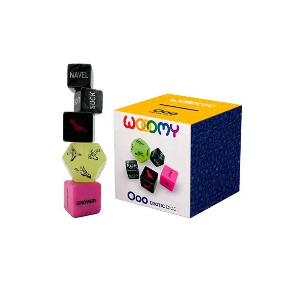 Ooo 5 Erotic Dice Set - PlayBlue