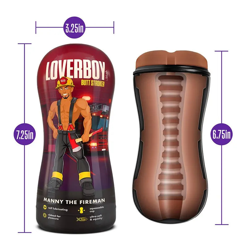 Loverboy - Butt Stroker - Manny The Fireman - PlayBlue