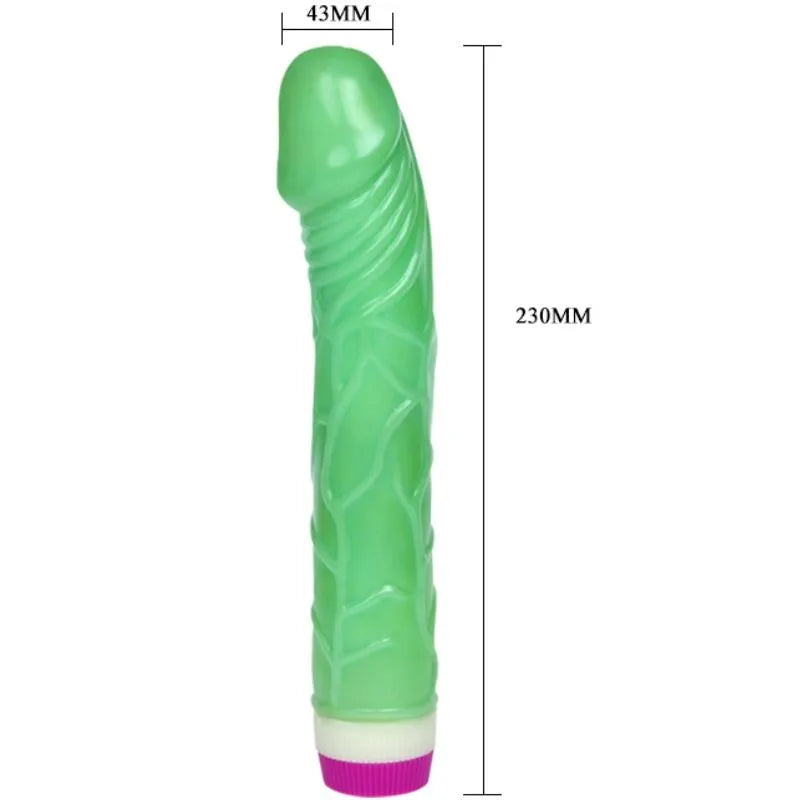 Waves Of Pleasure Vibrator Green 9 - PlayBlue