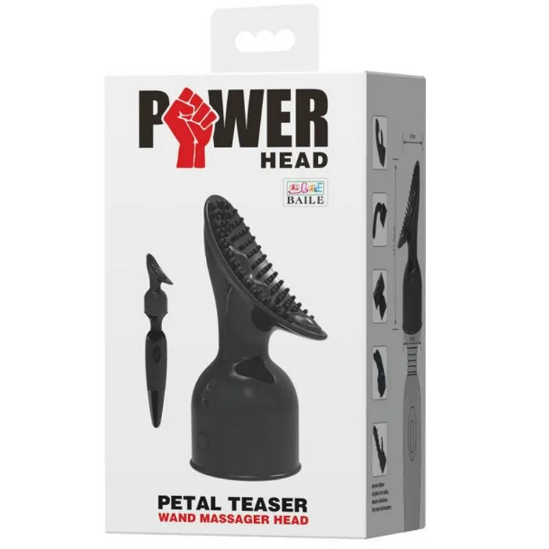 Power Head - Wand Attachment Massager Head Clit Stimulating - PlayBlue