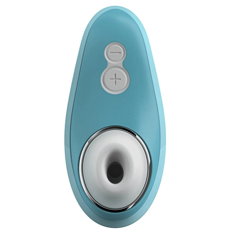 Womanizer Liberty - Rechargeable Travel Clitoral Stimulator - Red - PlayBlue