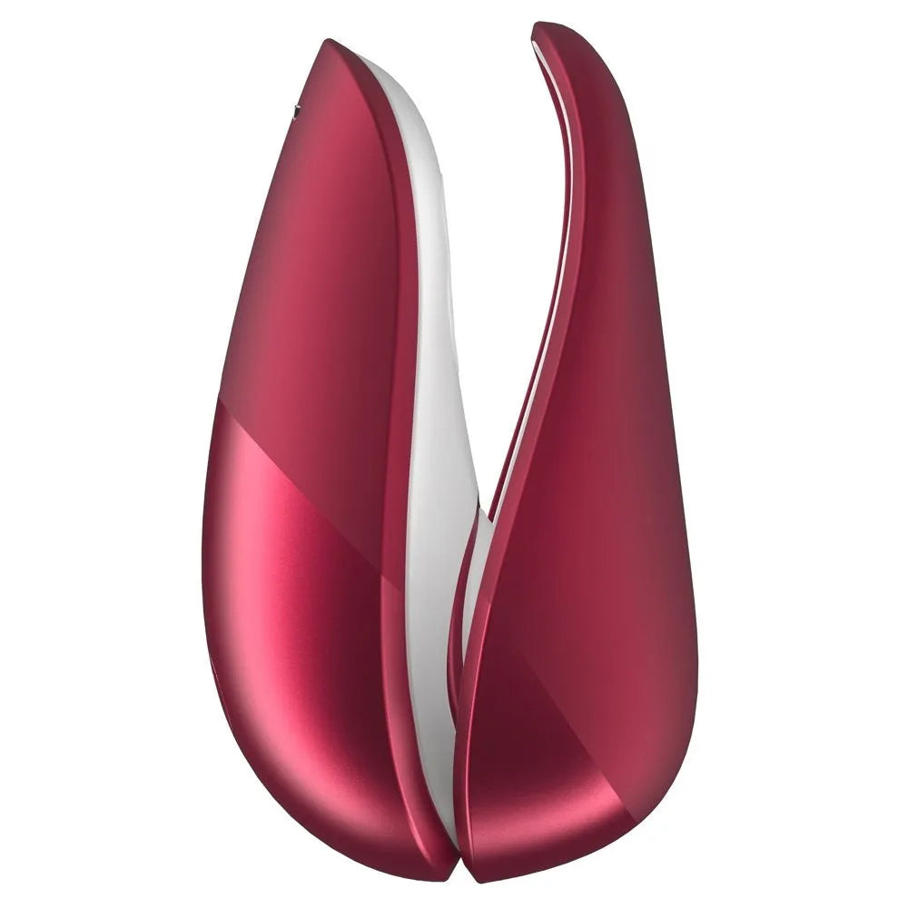 Womanizer Liberty - Rechargeable Travel Clitoral Stimulator - Red - PlayBlue