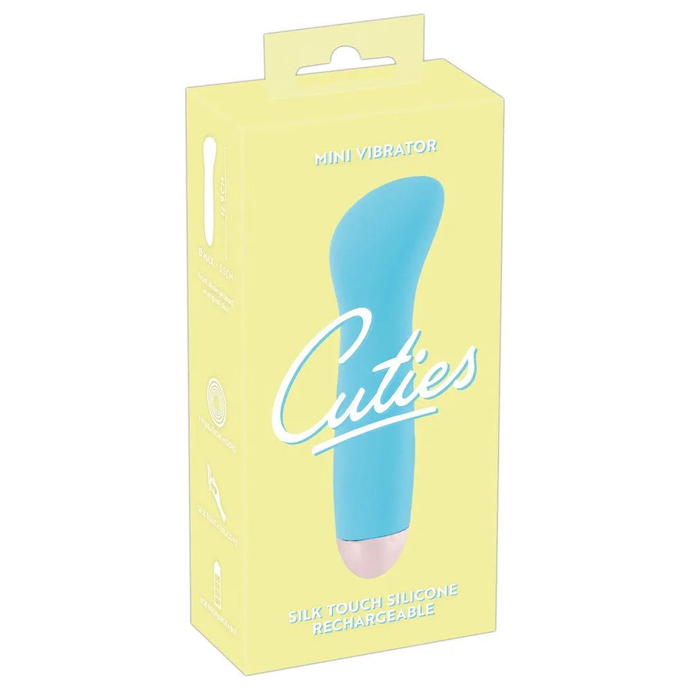 Cuties Mini Blue - Rechargeable Silicone - PlayBlue