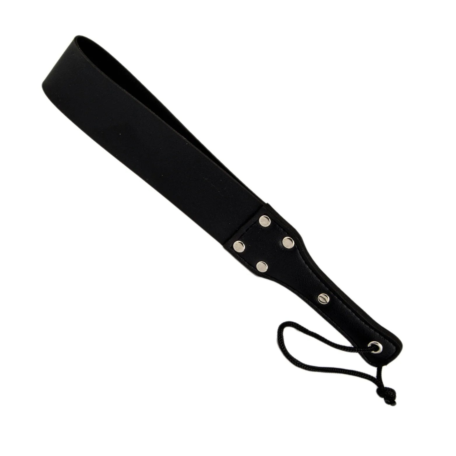 Bound to Please Two Strap Spanking Paddle - PlayBlue