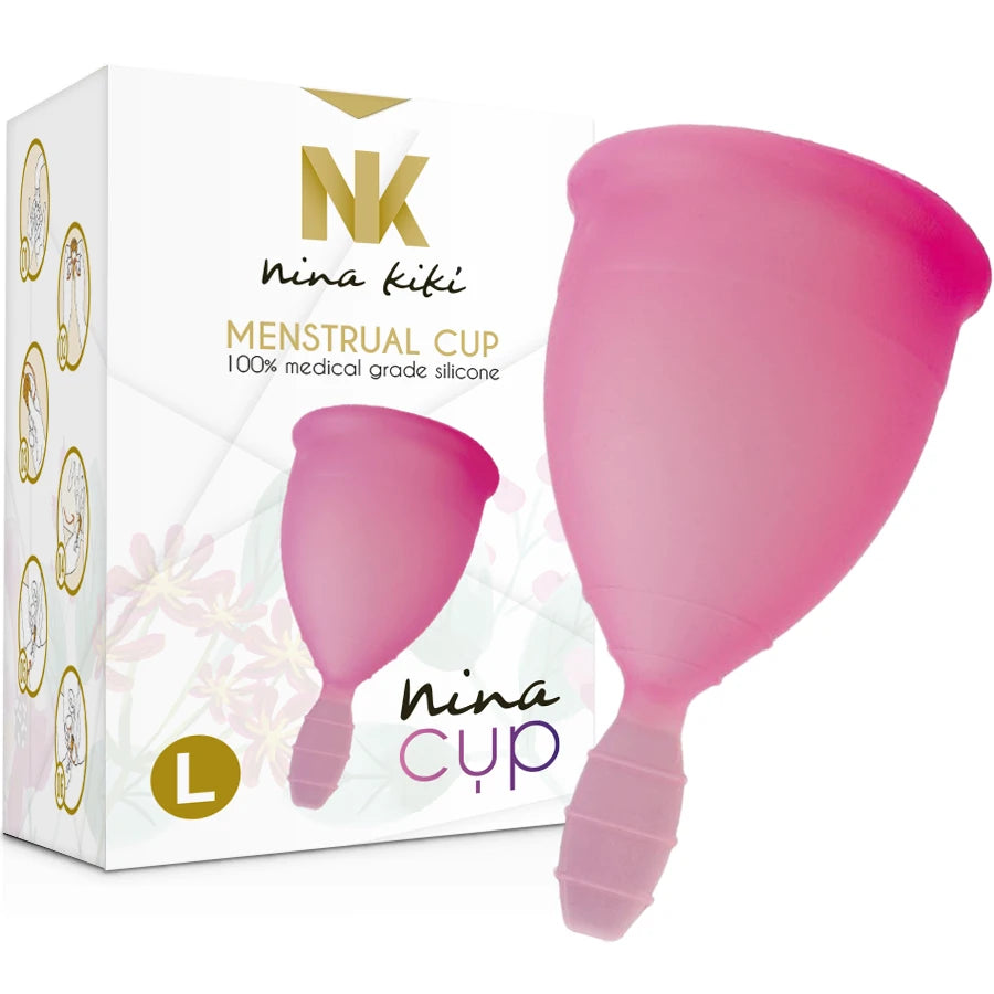Nina Cup Menstrual Cup - Large - 43mm/30ml - PlayBlue